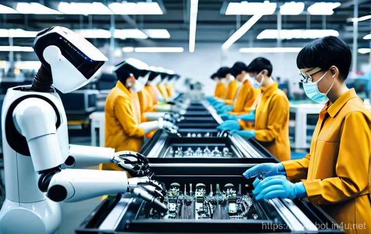 로봇 운동학 - **Prompt:** A sleek, advanced humanoid robot, designed with a smooth, neutral-toned, non-gendered ca...