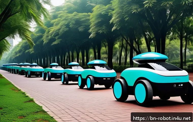 로봇을 활용한 스마트 시티 관련 이미지 1